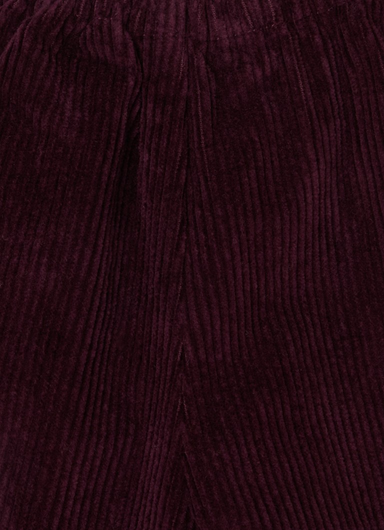 MarMar COPENHAGEN gaišas, sašaurinātas velveta bikses