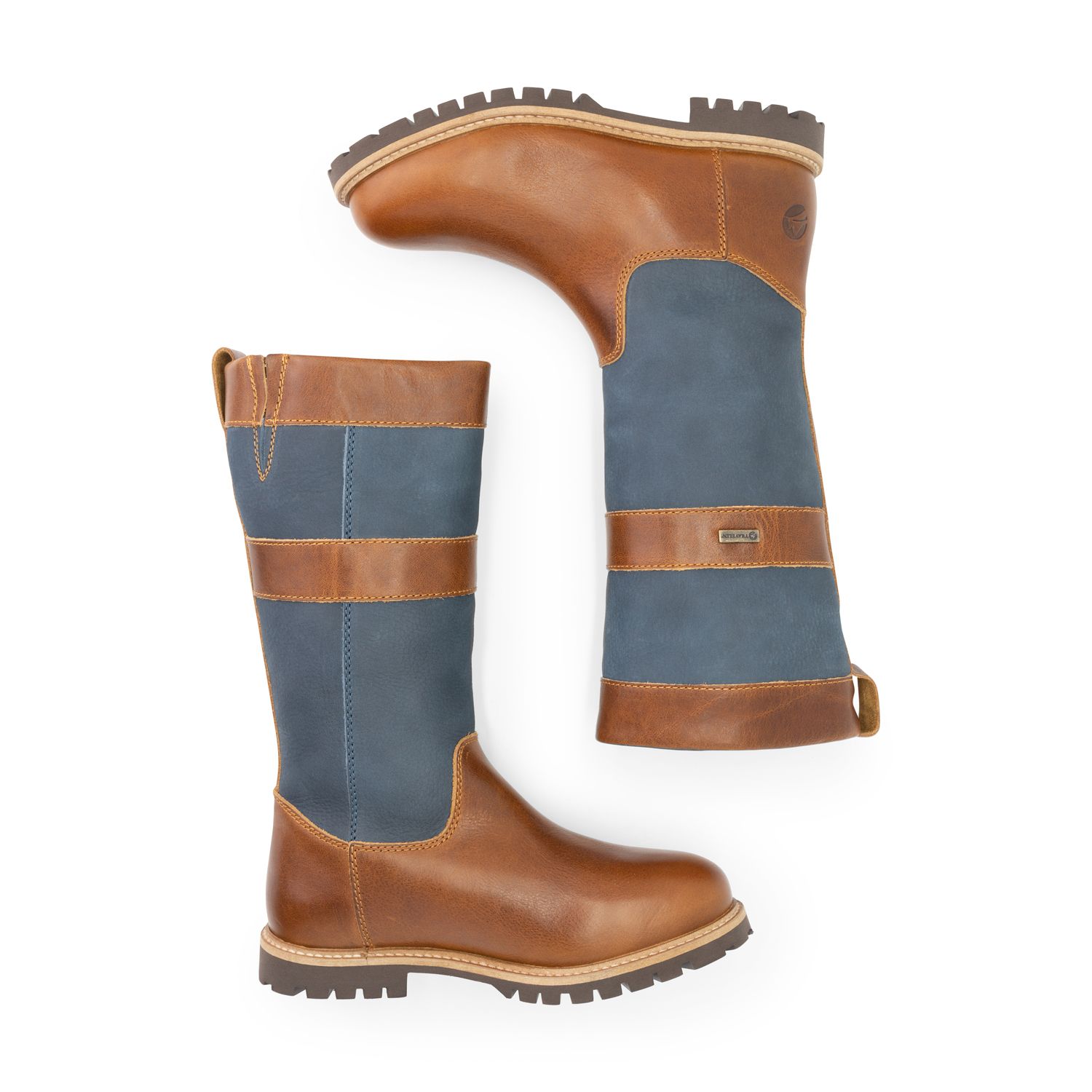 Travelin' Danmark blaue Damen Outdoorstiefel