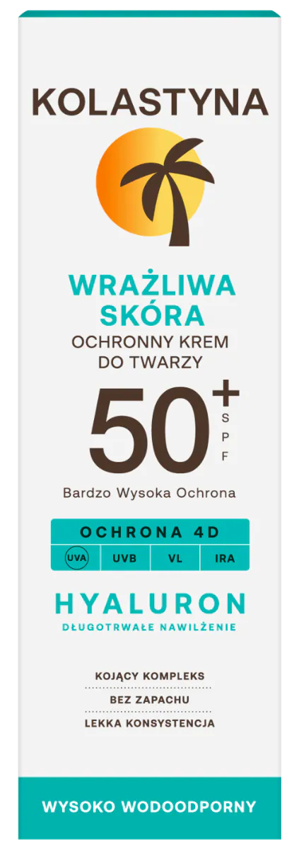 Kolastyna Sun SPF50+ - Beskyttende ansigtscreme til sensitiv hud SPF 50+ 50 ml