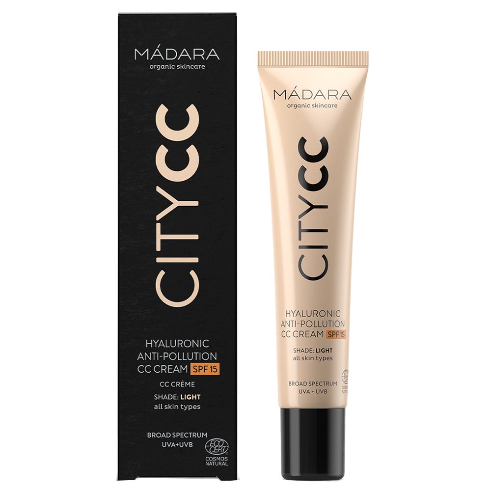 MÁDARA Hyaluronic Anti-Pollution CC Creme SPF 15 Hell 40 ml