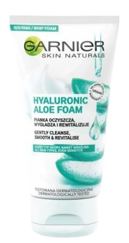Garnier Skin Naturals pjena za čišćenje lica s hijaluronskom alojom