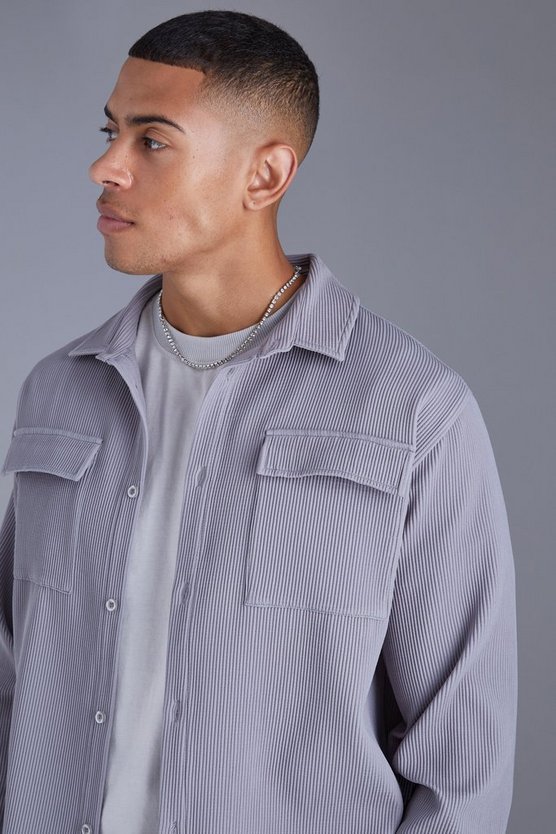 Langärmliges Overshirt