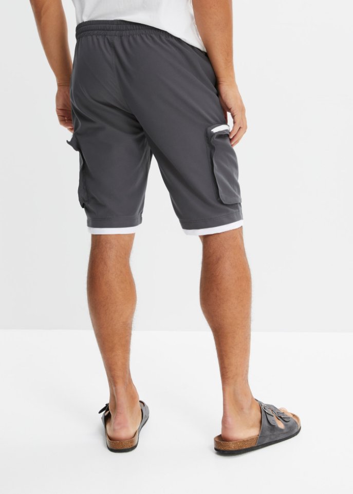 Schlupf Cargo-Bermuda, Regular Fit