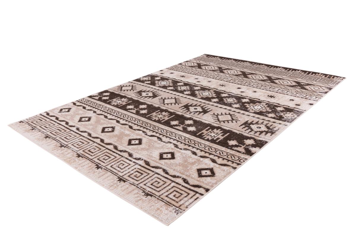 megusta Vintage-Teppich Taupe 160cm x 230cm