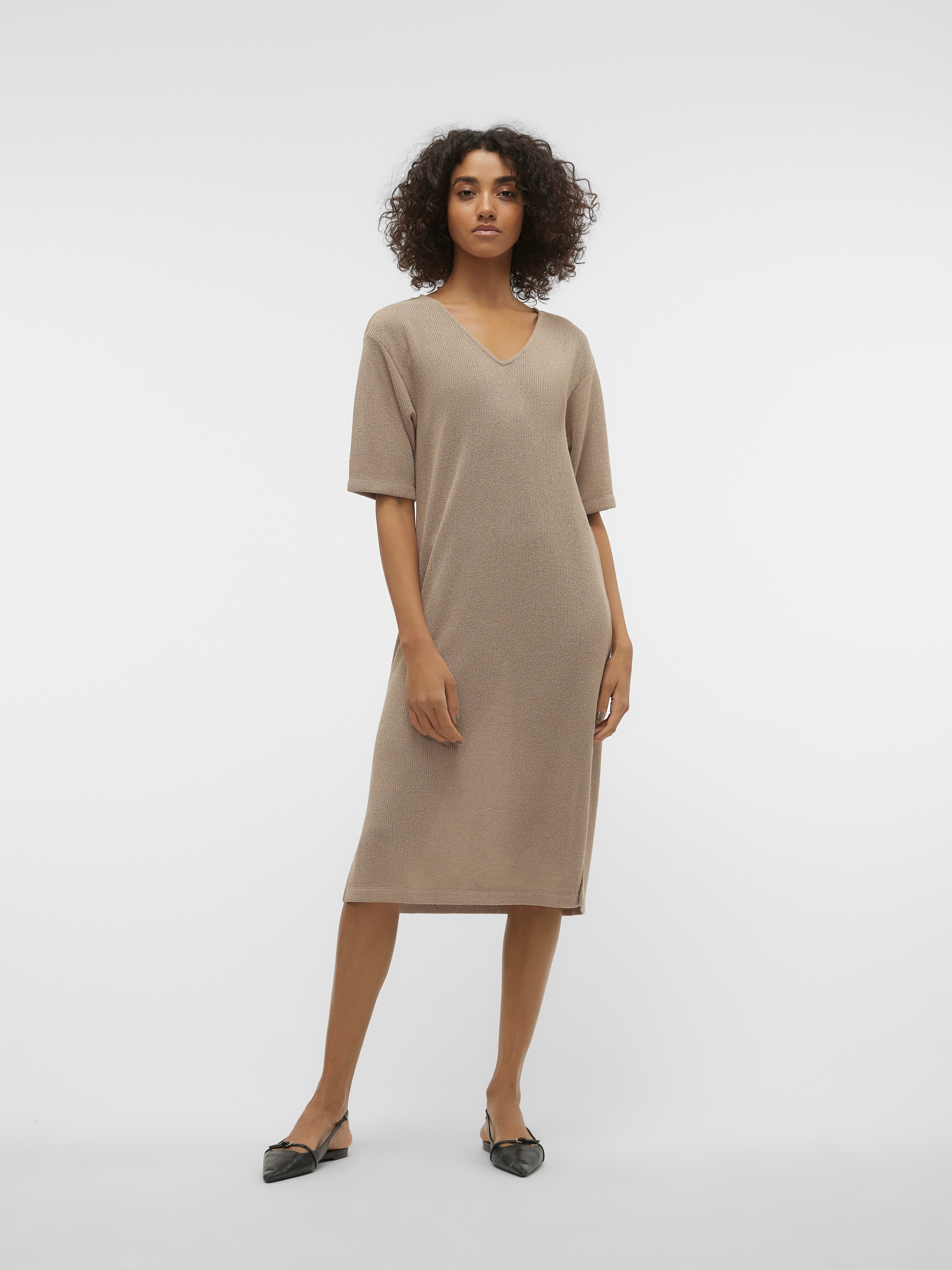 VMEDDIE Langes Kleid