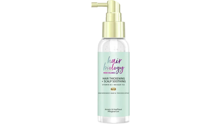 HAIR BIOLOGY Pflegeserum Hair Thickening & Scalp Soothing 100 ml