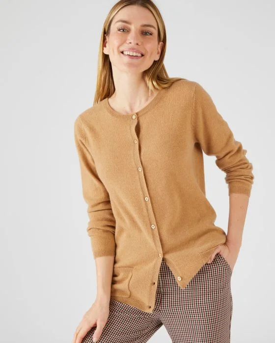 Cardigan pur cachemire