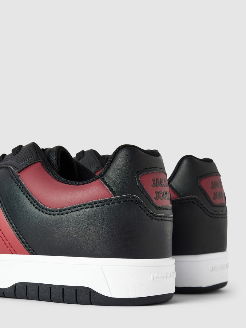 Sneaker mit Label-Details Modell 'JAM' in dunkelrot