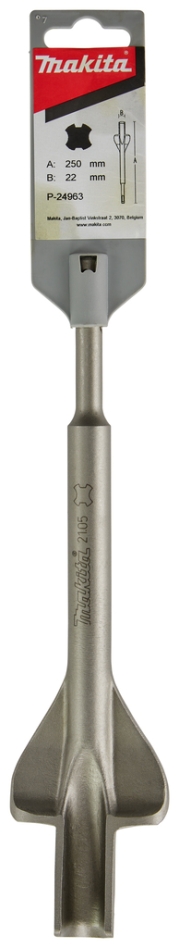 Daltă cu fantă Makita Accessories P-24963 cu ghidaj SDS-Plus 250 x 22 mm