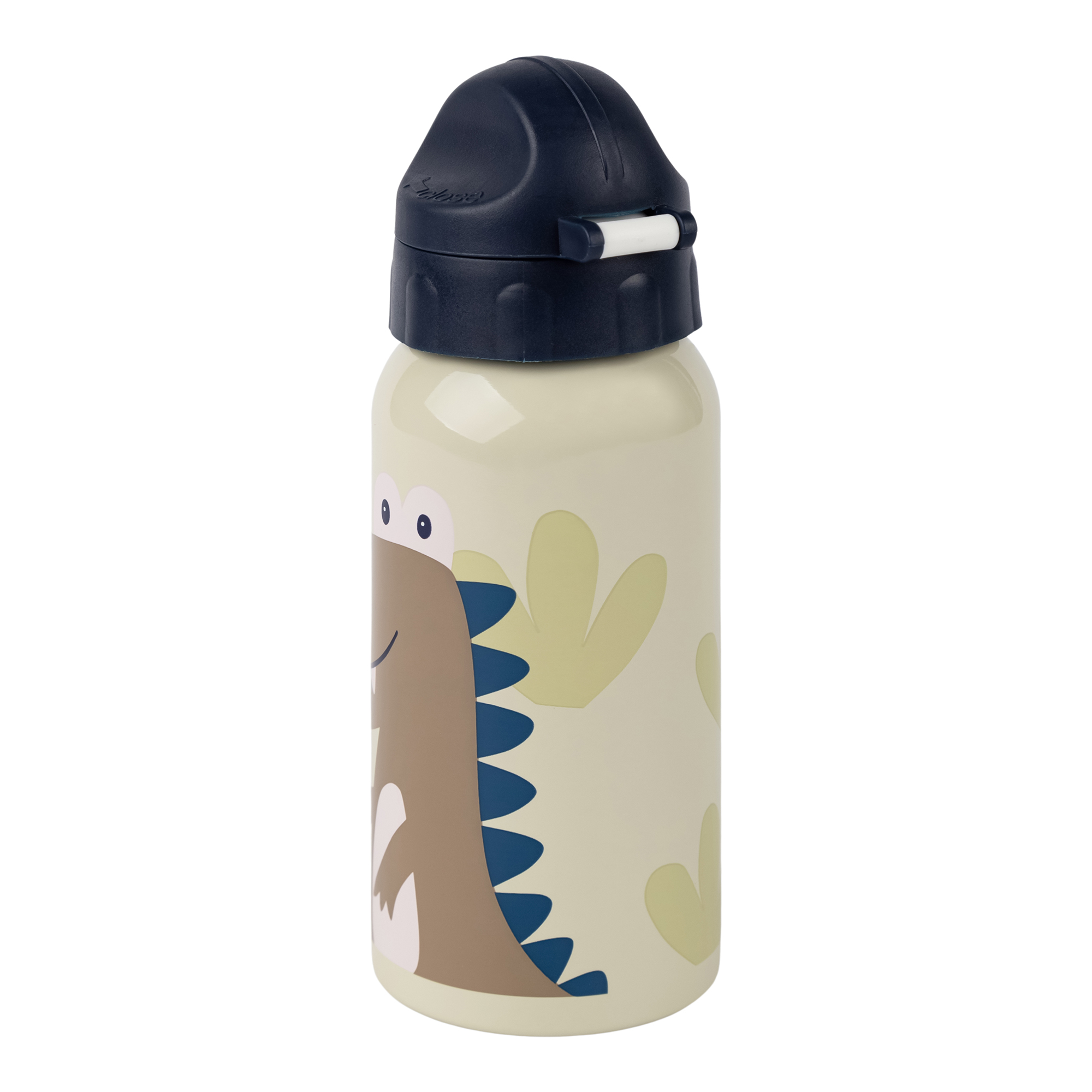 Edelstahl Kinder Trinkflasche Dino, 400ml