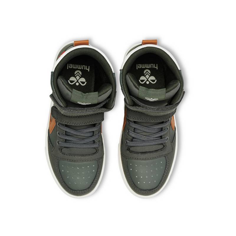 hummel SLIMMER STADIL LEATHER HIGH JR Sneaker Kinder
