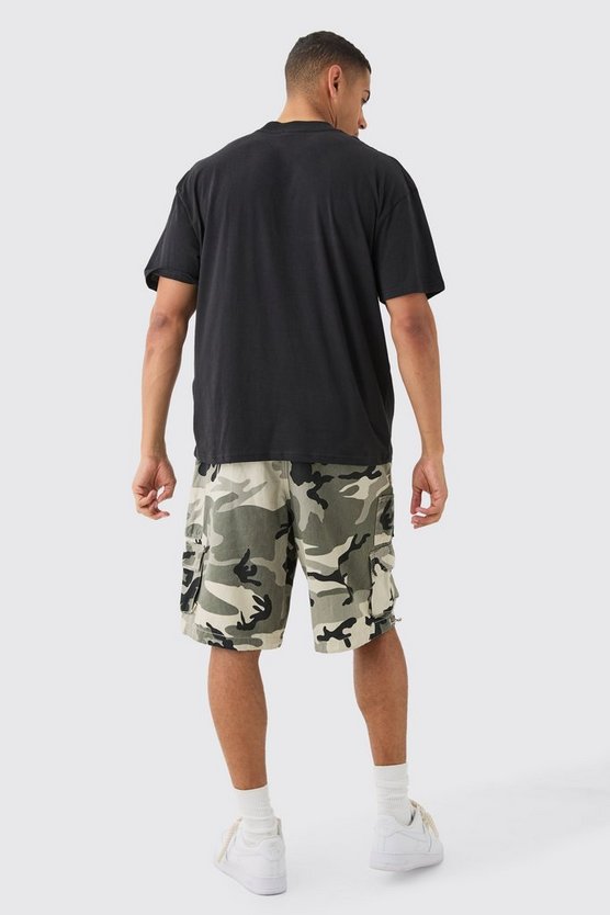 Oversize T-Shirt mit Print