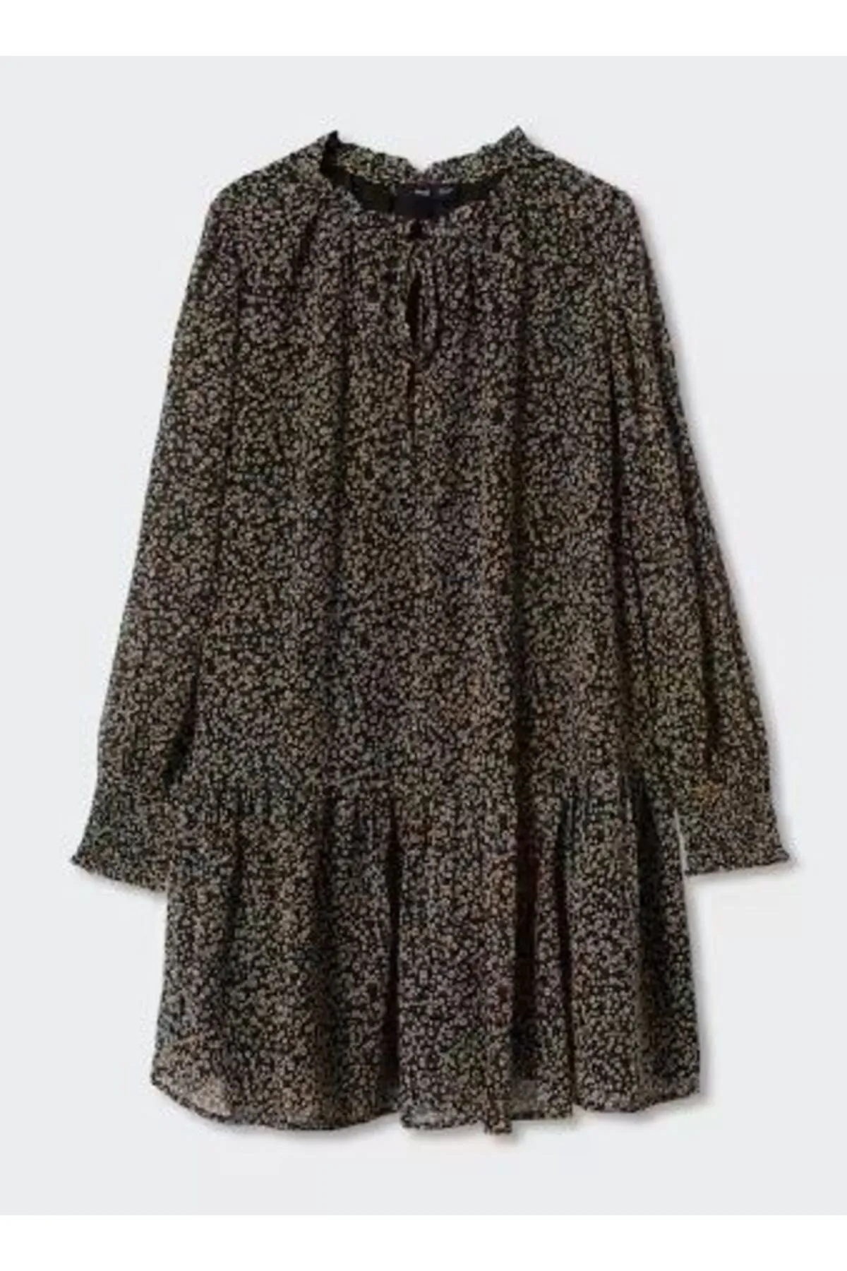 MANGO  37044050 Kleider und Overalls Schwarz