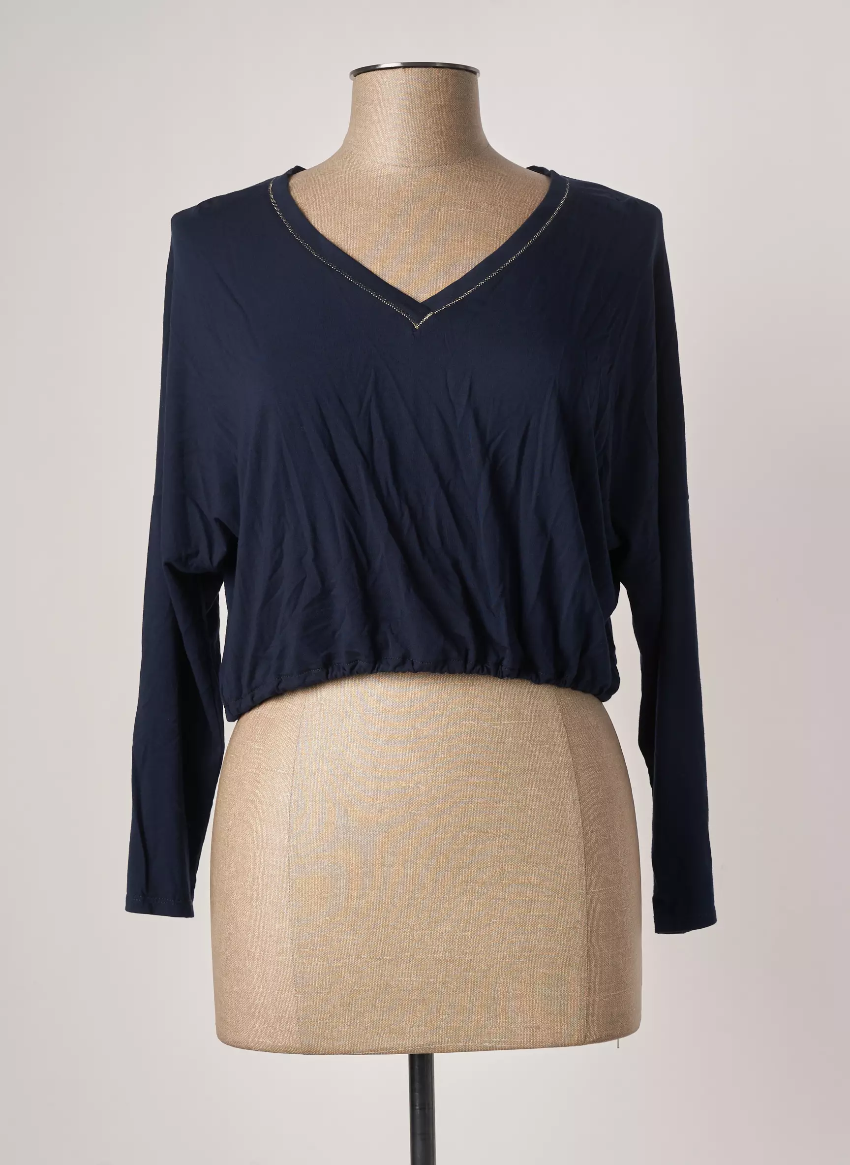 I Code By Ikks Tshirts Femme couleur bleu