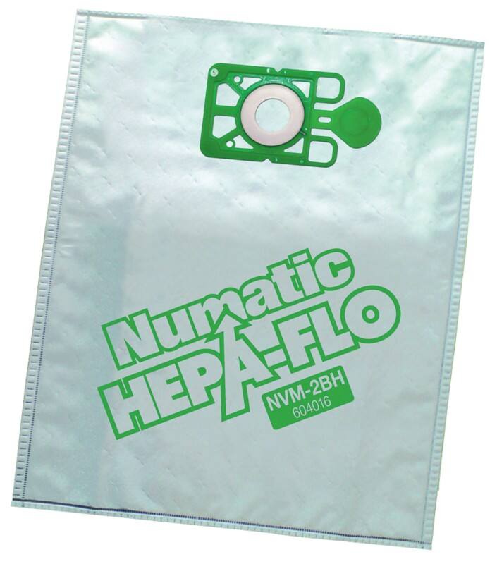 Staubsaugerbeutel Hepa-Flo Hochleistungsfilter 10 L Braun 10 l