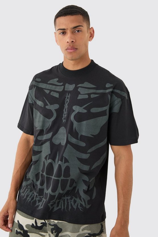 Oversize T-Shirt mit Print