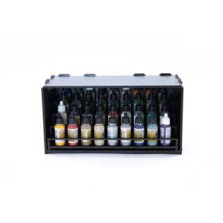 Black Paint Rack: Farbregal ausziehbar (Dropper)
