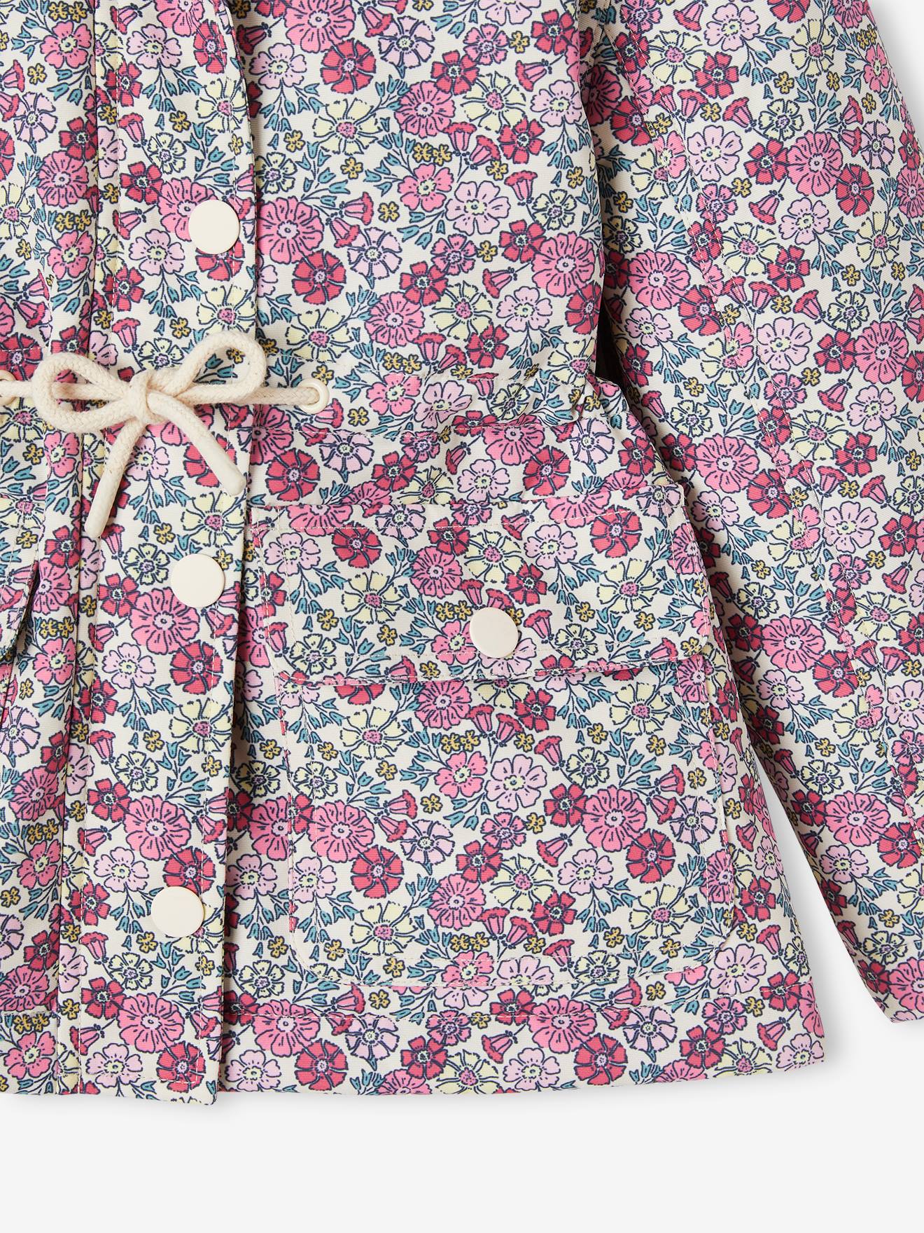 Vertbaudet Leichte Mädchen Jacke mit Recycling-Polyester - mehrfarbig