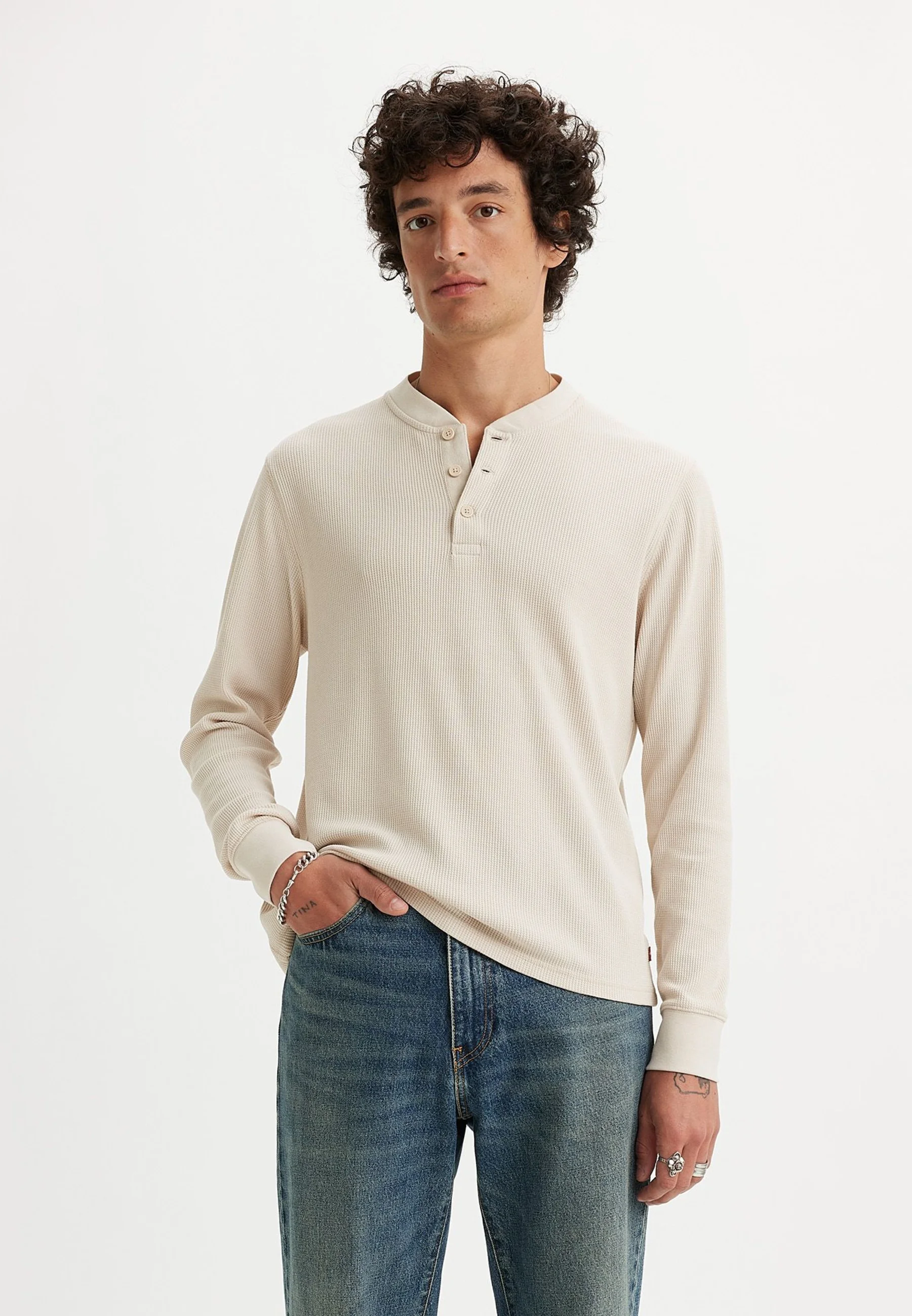 Levi's® THERMAL HENLEY - Suéter