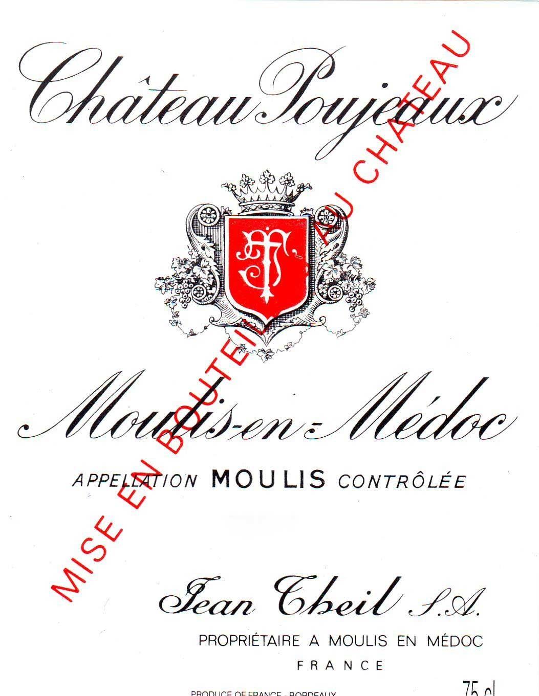 1997 Château Poujeaux - Privatkeller