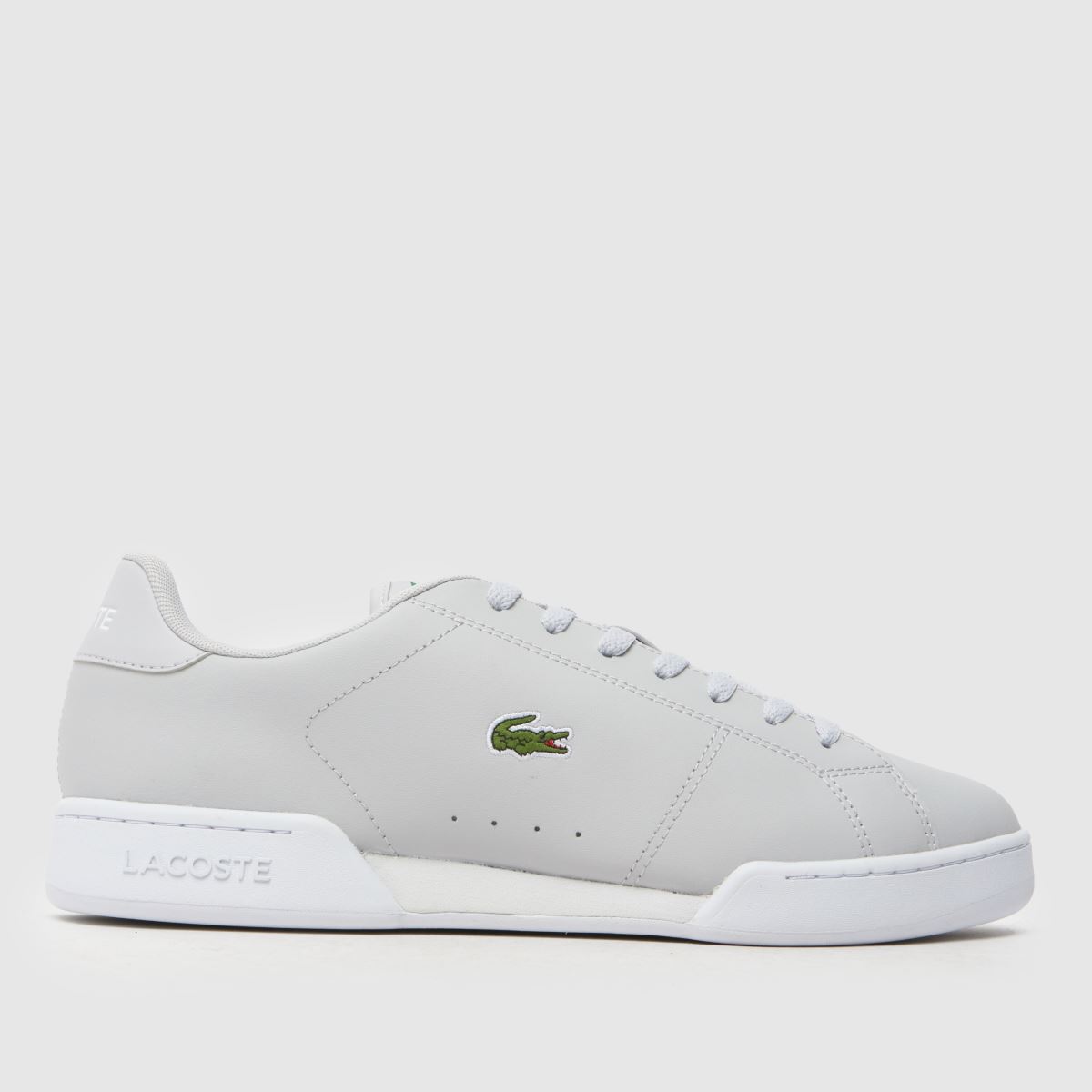 Lacoste športni copati Carnaby v svetlo sivi barvi