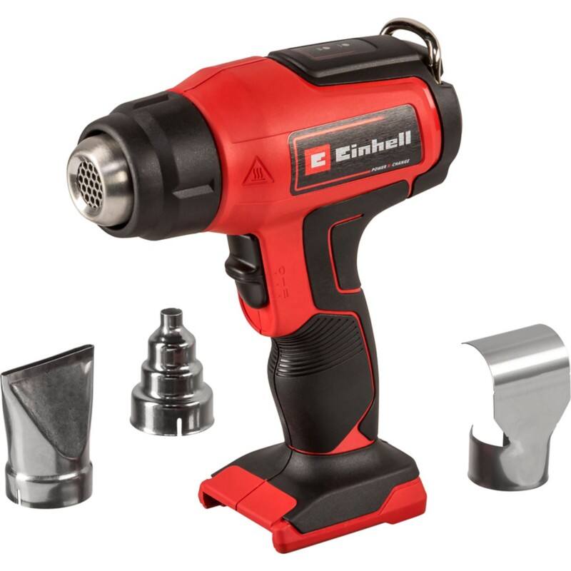 Einhell Heißluftgebläse TE-HA 18 Li Rot, Schwarz