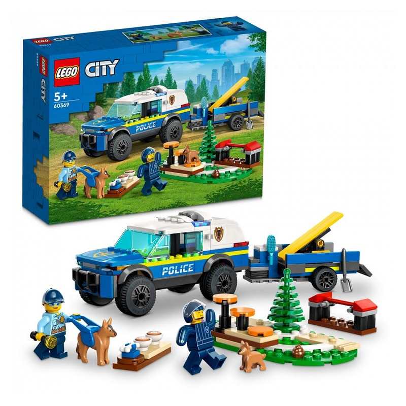 60369 Le dressage des chiens policiers LEGO City