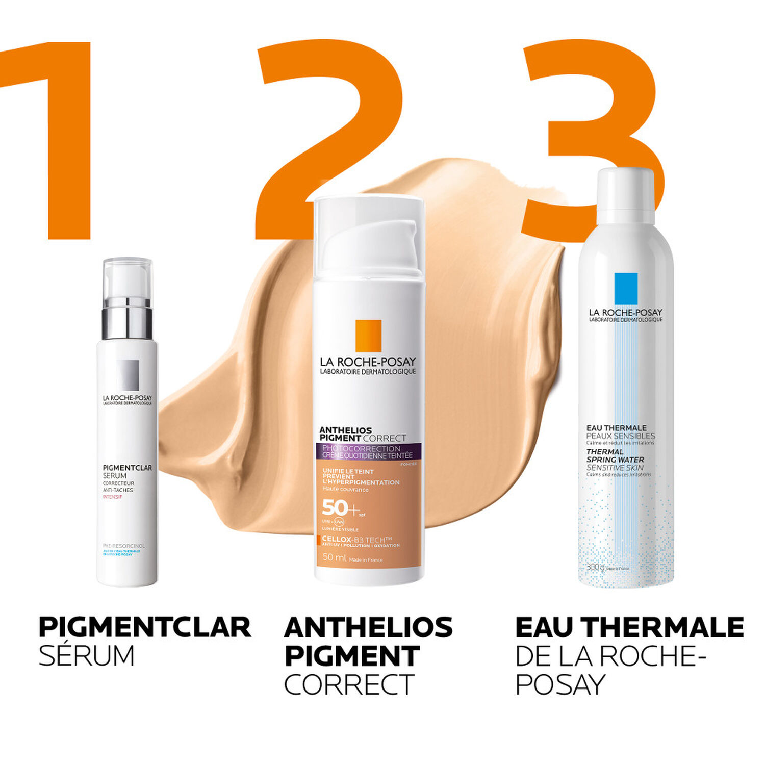 la roche-posay Anthelios Pigment Correct SPF50+ Photocorrection Teinté 50 ml