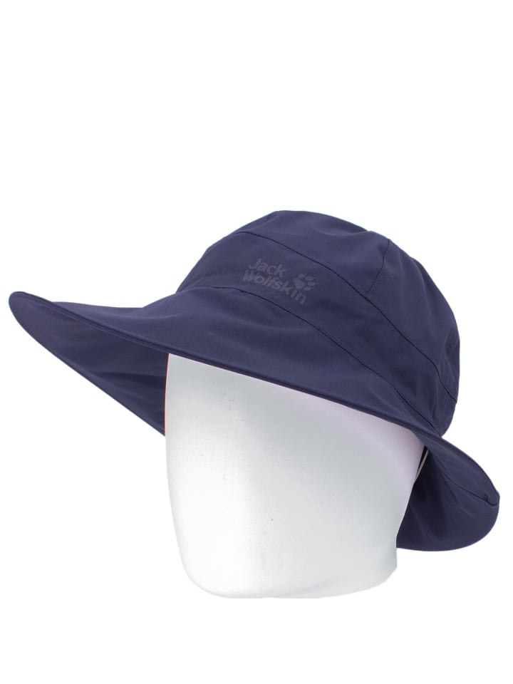 Jack Wolfskin Accessoires Texapore Ecosphere Hat in Blau günstig kaufen M