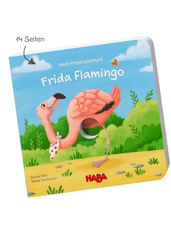 Haba Mein Fingerspielbuch - Frida Flamingo in bunt günstig kaufen onesize