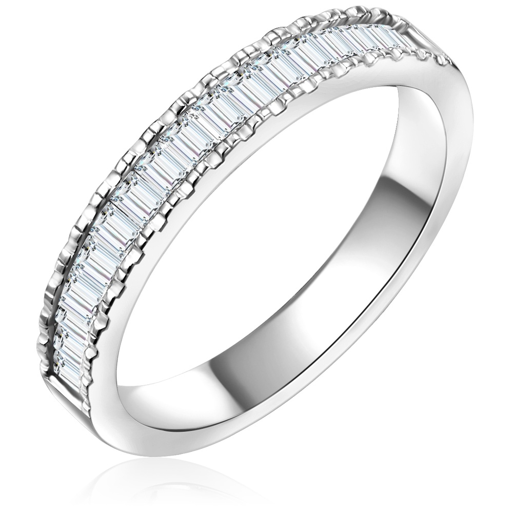 Glanzstücke München Bague en argent Argent sterling Oxyde de zirconium (CZ) en Argent Bague