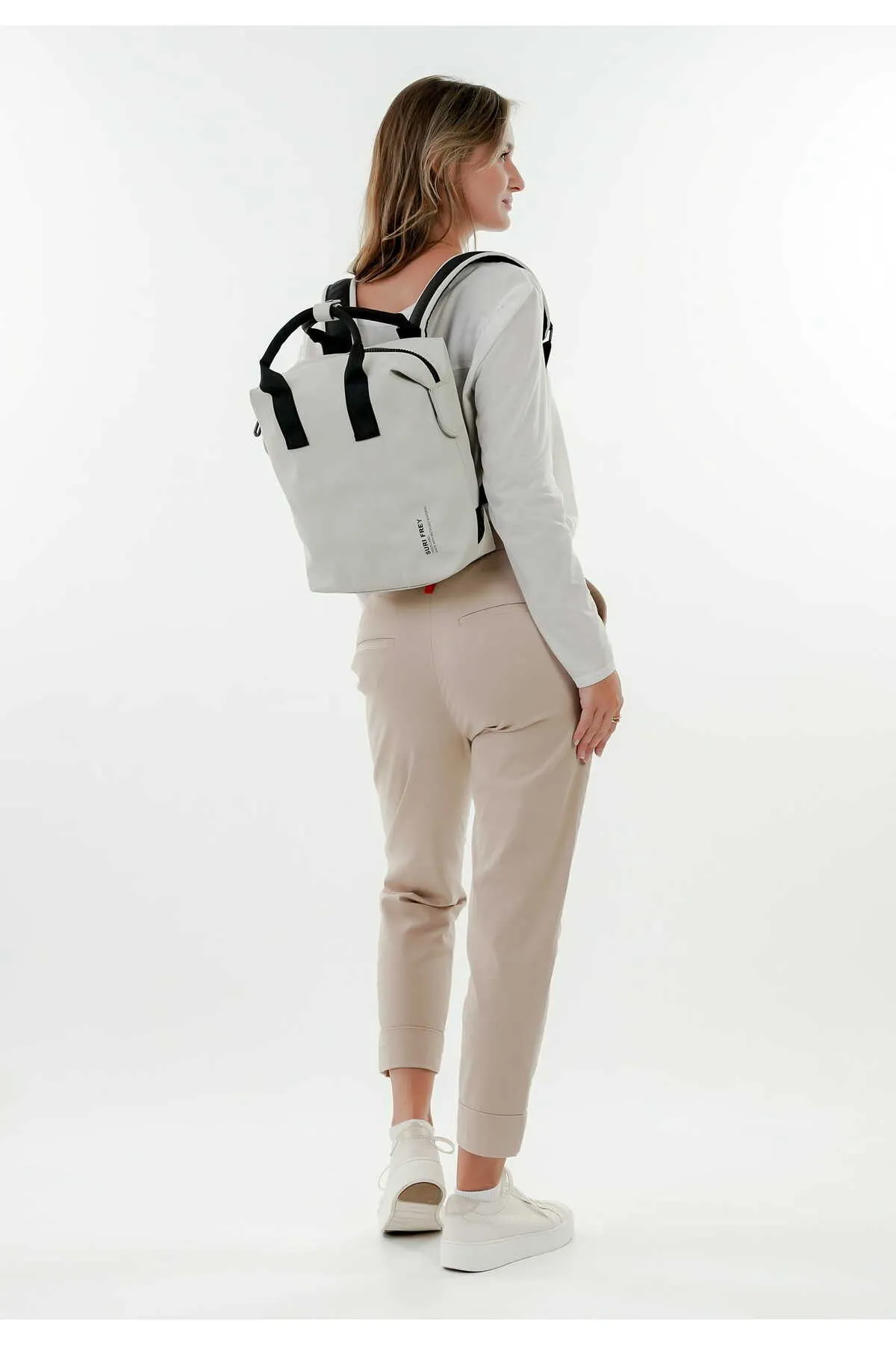 SURI FREY  Rucksack - Grau - Unifarben