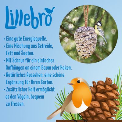 Lillebro Gefüllter Pinienzapfen