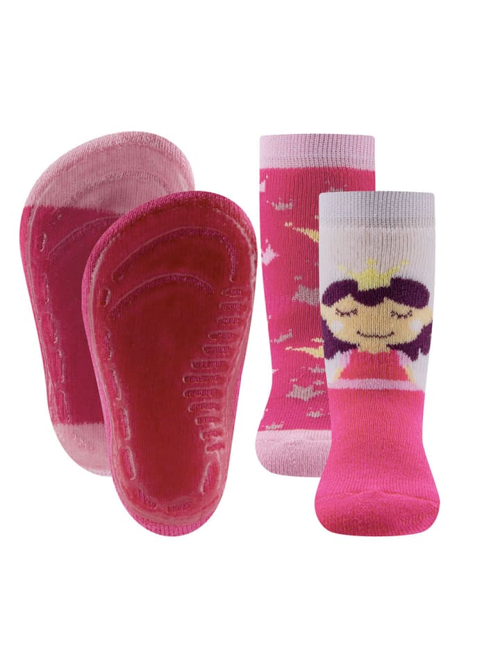 ewers 2er-Set Stoppersocken 2er Pack Prinzessin in pink günstig kaufen
