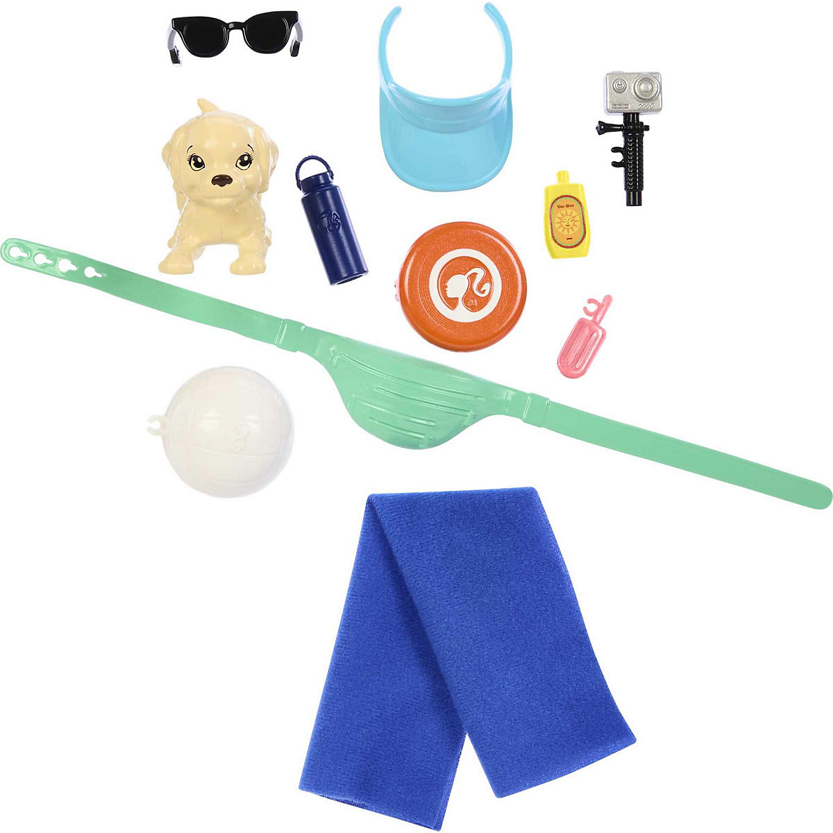 Barbie Surf-Puppe Ken & Hund Accy