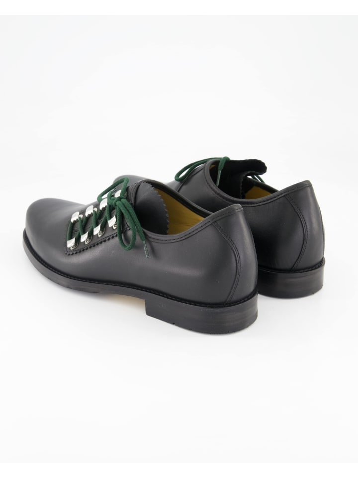 dirndl bua Haferlschuhe in Schwarz günstig kaufen