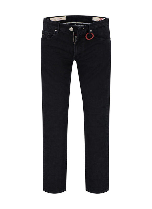 tramarossa, Jeans Michelangelo, Baumwoll-Stretch, black raw