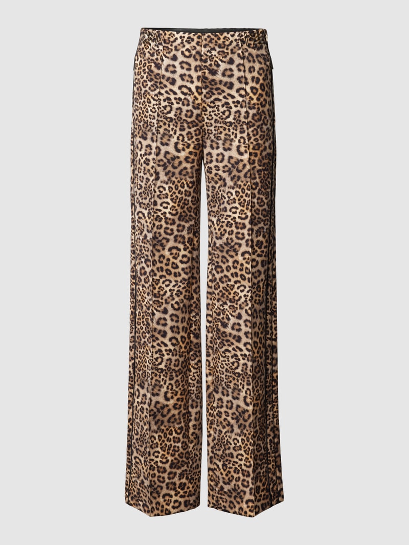 Hose mit Animal-Print - 50 Jahre Jubiläumskapsel in camel
