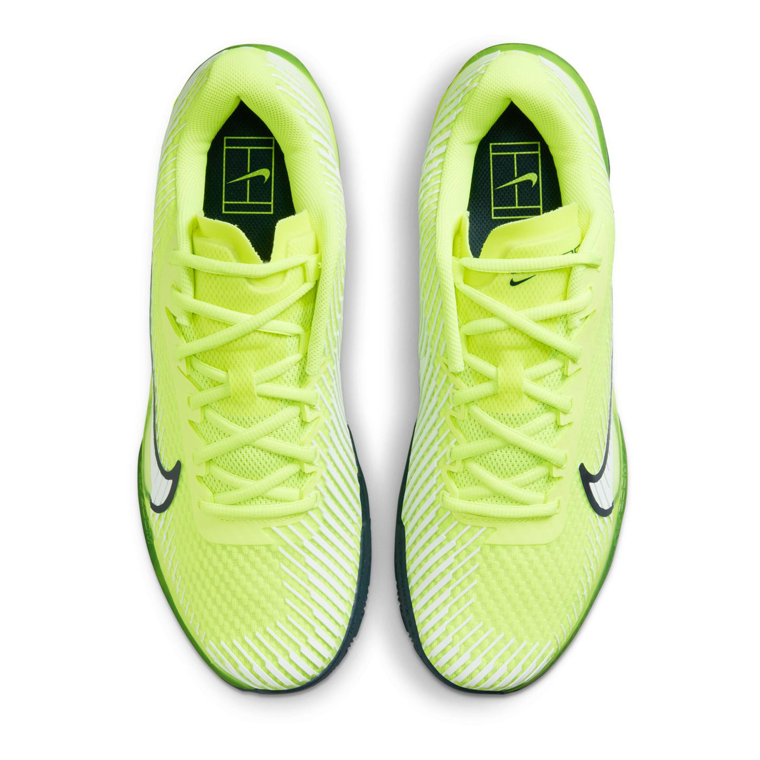 Air Zoom Vapor 11 Sandplatzschuh Herren - Neongelb