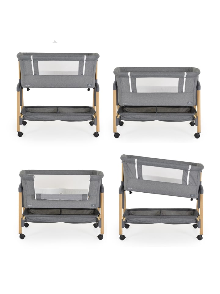 Cangaroo Babybett, Beistellbett Adoro in grau günstig kaufen onesize