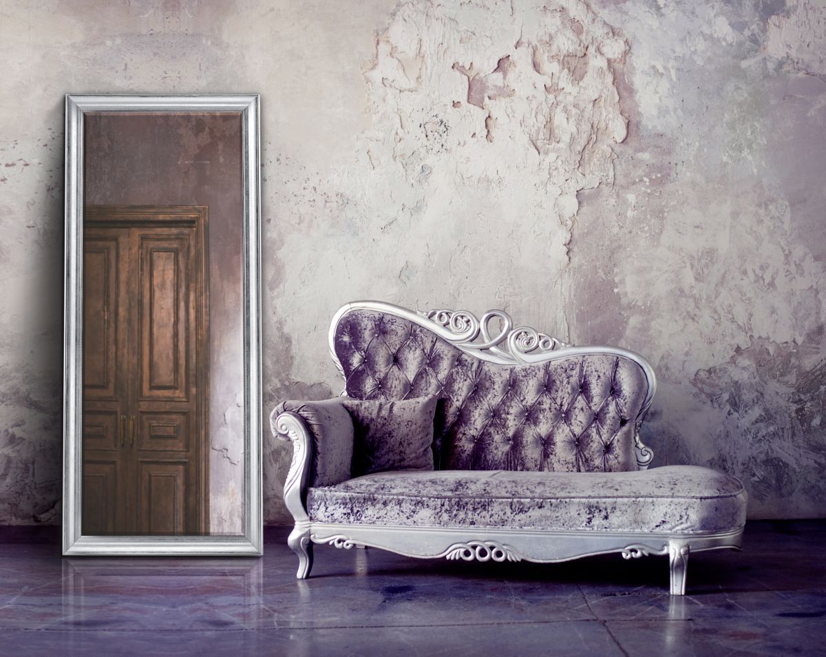 Rahmenspiegel Mia Chrom 80 x 180 cm