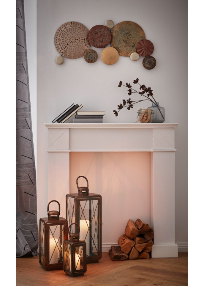 Wanddeko mit Ornamenten