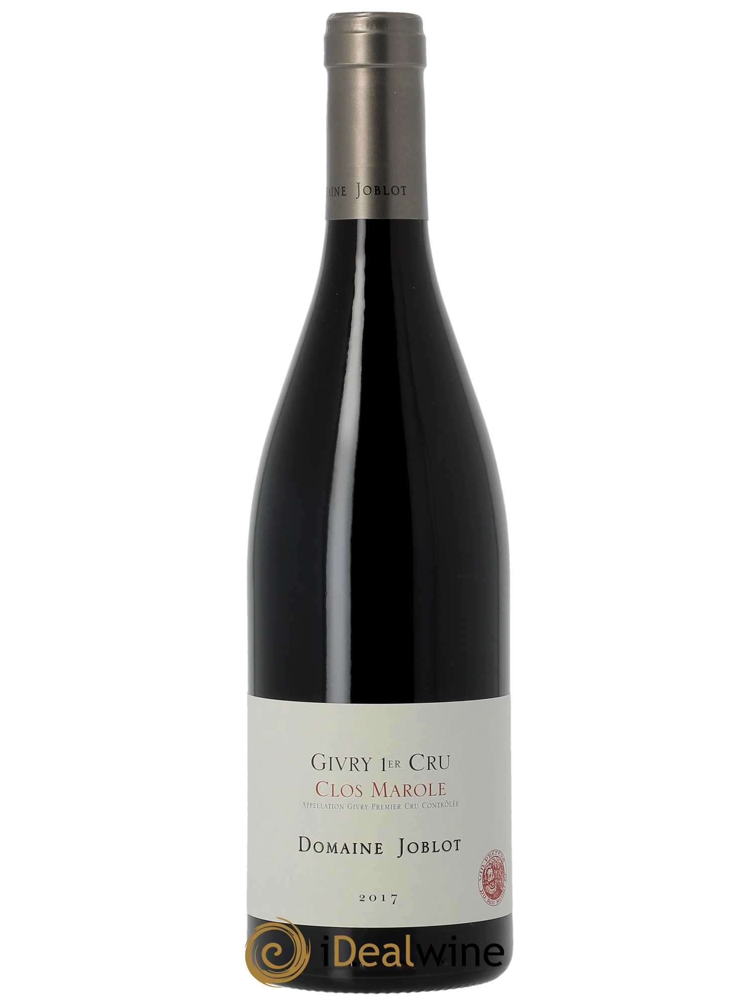Givry 1er Cru Clos Marole Joblot (Domaine)  2017 - Lot de 1 Bouteille