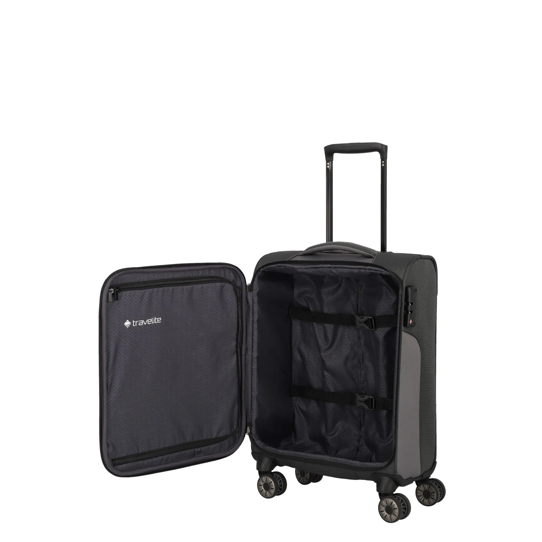 Travelite VIIA Kabinengepäck 4 Rollen - Schiefer