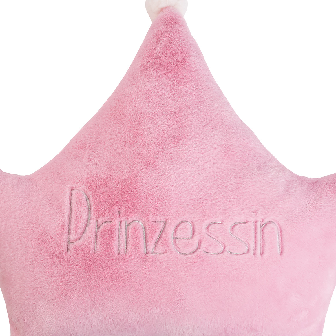 Großes Kissen in Kronen-Form