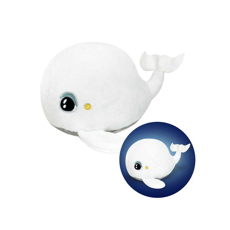 Petite veilleuse peluche Shakies baleine Pabobo
