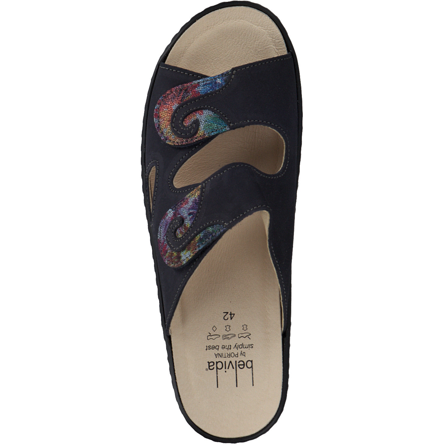 Portina 42.463, Hausschuhe & Pantoffeln, Damen, marine