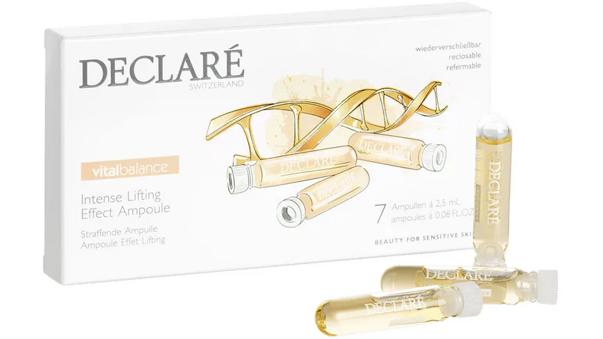 DECLARÉ VITAL BALANCE Intense Lifting Effect Ampulle 14 ml
