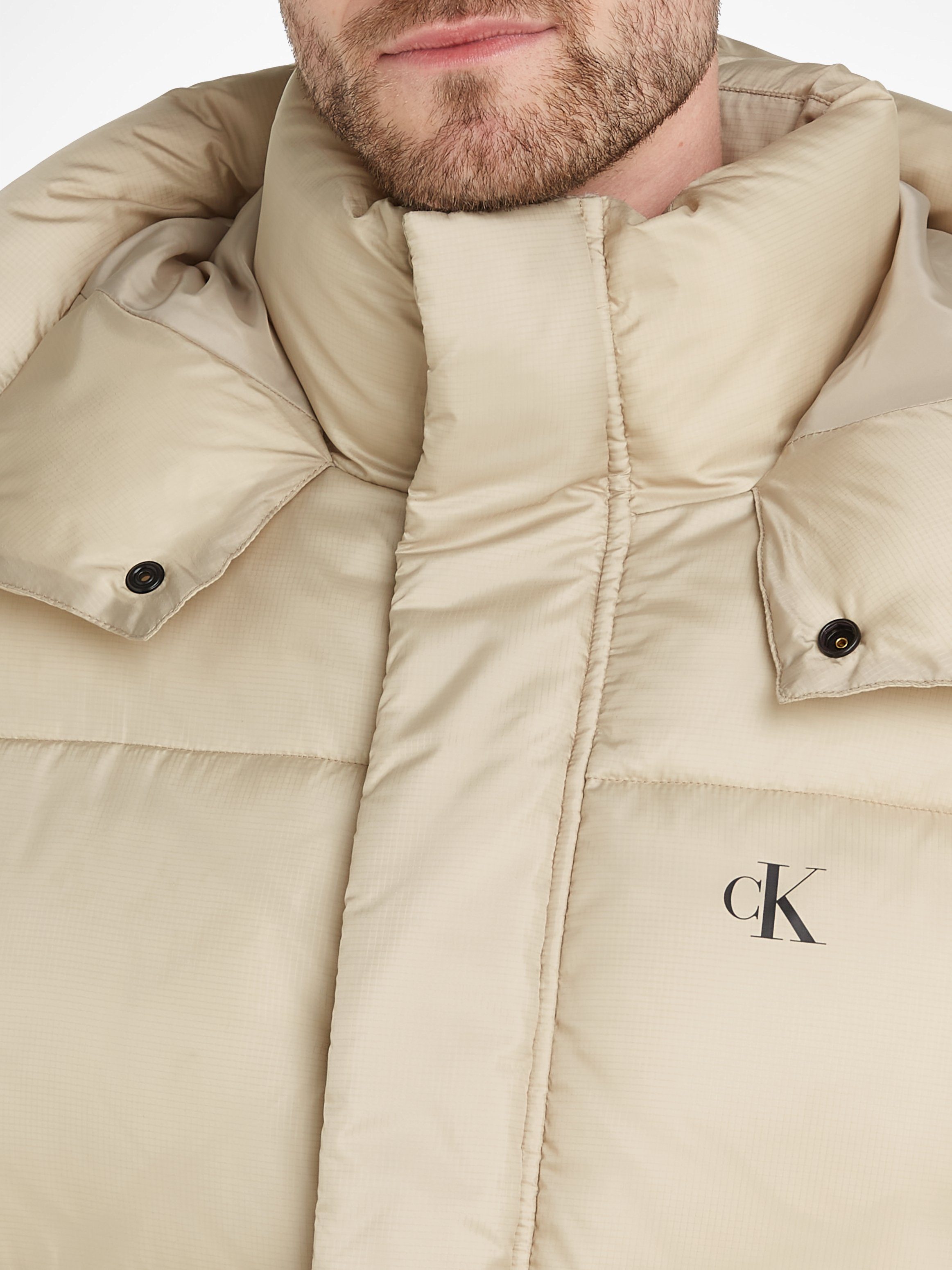 Calvin Klein Jeans Steppjacke LOGO TAPE RELAXD/OV.SIZED PUFFER