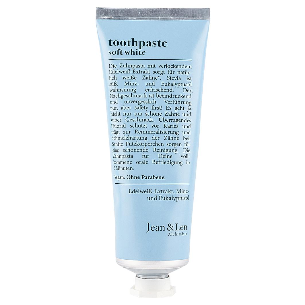 Toothpaste soft white
